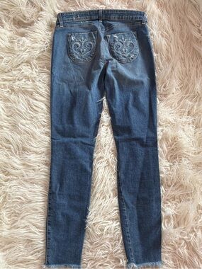 Siwy Hannah Skinny Jeans Get Away Distressed Wash Size 27 USA